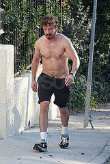 Pictures of Shia LaBeouf Running Shirtless in LA Pictures of Shia LaBeouf Running Shirtless in LA
