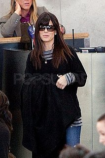 Pictures of Sandra Bullock Leaving LAX