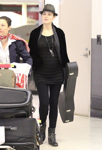 Pictures of Marion Cotillard Pregnant at LAX