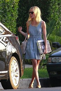 Pictures of Kate Bosworth Leaving a Friend's Place in LA