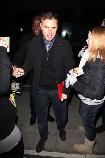 ... Gary Barlow at Radio 2 Studios to Cohost Breakfast Show with Chris Evans ... Gary Barlow at Radio 2 Studios to Cohost Breakfast Show with Chris Evans
