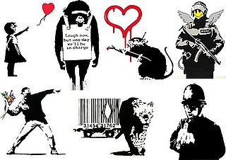Get New Banksy Art Temporary Tattoos