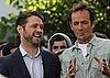 Pictures of Luke Perry and Jason Priestley Together at The Grove in LA