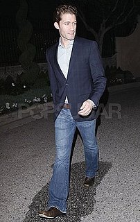 Pictures of Matthew Morrison Leaving Elton John's Benefit Concert in Hollywood