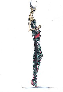 Preview Spring 2011 Couture Sketches from Armani, Valentino, Elie Saab; Plus, Luxury Executives Say Couture Is Thriving