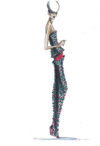 An Armani sketch
An Armani sketch