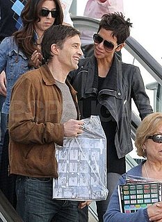 Pictures of Halle Berry and Olivier Martinez Leaving an Art Show in LA