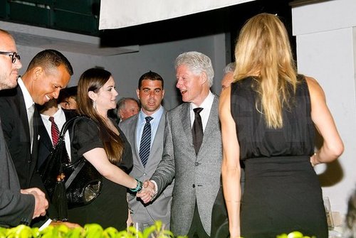 Cameron Diaz Mixes Baseball and Politics With Alex Rodriguez and Bill Clinton Cameron Diaz Mixes Baseball and Politics With Alex Rodriguez and Bill Clinton