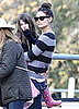 Pictures of Katie Holmes and Suri Cruise at the Equestrian Center in LA