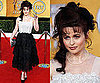 Helena Bonham Carter Wears Matching Black Pumps to SAG Awards 2011 2011-01-30 18:02:26