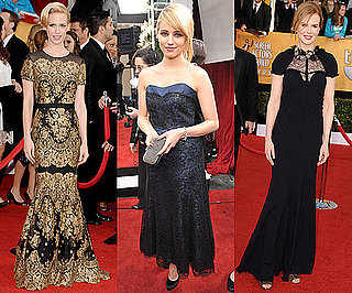 Celebrities Don the Lace Trend on the Red Carpet at SAG Awards 2011