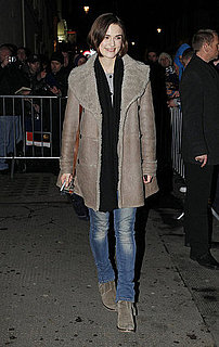 Pictures of Keira Knightley and Elisabeth Moss After Performing in The Children's Hour in London