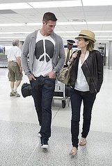 Pictures of Dannii Minogue and Kris Smith in Miami
