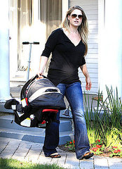 First Pictures of Ali Larter With Son Theodore Hayes MacArthur in LA