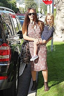 Pictures of Tobey Maguire and Jennifer Meyer With Ruby in LA