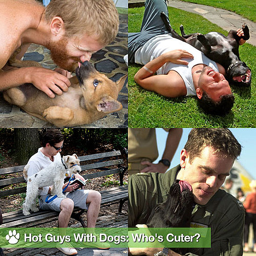 Pictures of Hot Guys With Dogs