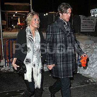 Pictures of Carrie Underwood and Mike Fisher at Knicks Game