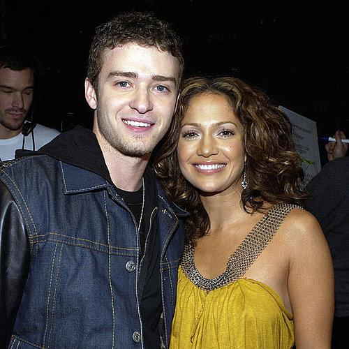 Jennifer Lopez and Justin Timberlake were together in November 2002 for MTV's TRL.
Jennifer Lopez and Justin Timberlake were together in November 2002 for MTV's TRL.