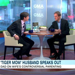 Amy Chua's Husband Agrees With Her Parenting
