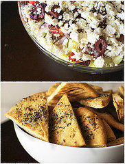 Superbowl Food: Greek Layer Dip
