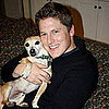 Picture of a Cute Dog With a Hot Guy