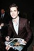Pictures of Matt Bomer Signing Autographs For Fans Outside Jimmy Kimmel Live Studios