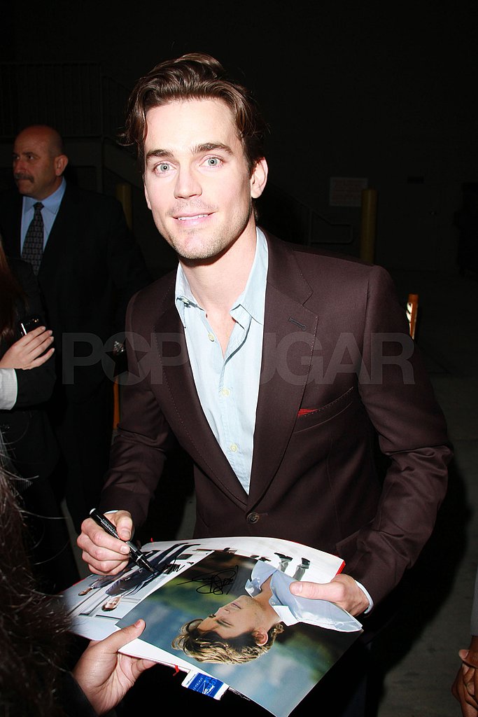 White Collar's Matthew Bomer Hits Jimmy Kimmel Ahead of Super Bowl Weekend White Collar's Matthew Bomer Hits Jimmy Kimmel Ahead of Super Bowl Weekend