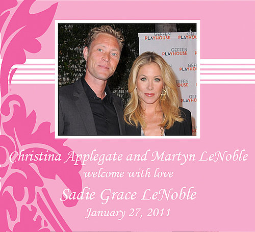 Christina Applegate Has a Baby Girl