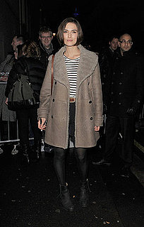 Pictures of Keira Knightley in London Explaining to Elle UK Why She's Back on Stage in The Children's Hour