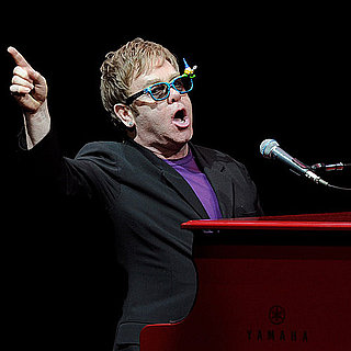 Elton John Reads to His Son