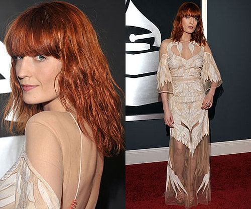 Florence Welch Grammys 2011 2011-02-13 16:07:09