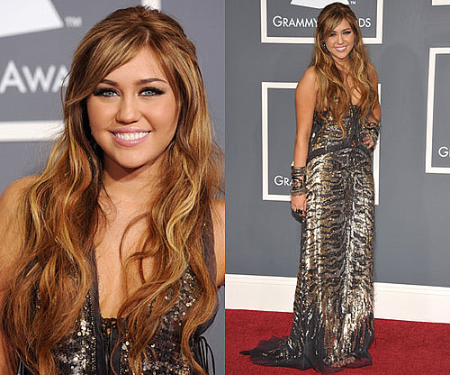 Miley Cyrus Grammys 2011 2011-02-13 17:48:29