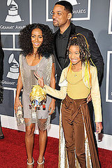 Willow Smith, Jada Pinkett-Smith, and Will Smith Grammys 2011 Willow Smith, Jada Pinkett-Smith, and Will Smith Grammys 2011