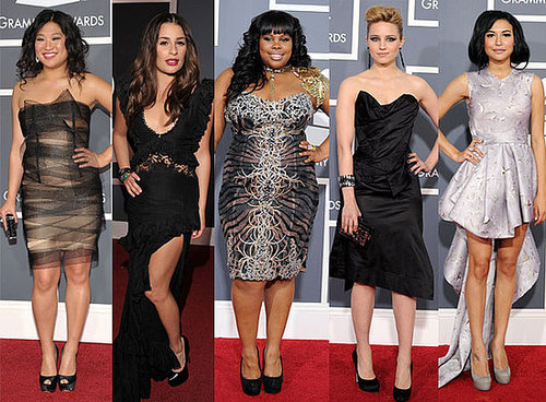 Glee Girls Grammys 2011