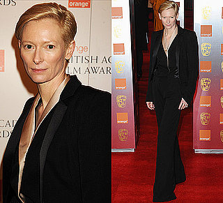 Photos of Tilda Swinton at 2011 BAFTA Awards