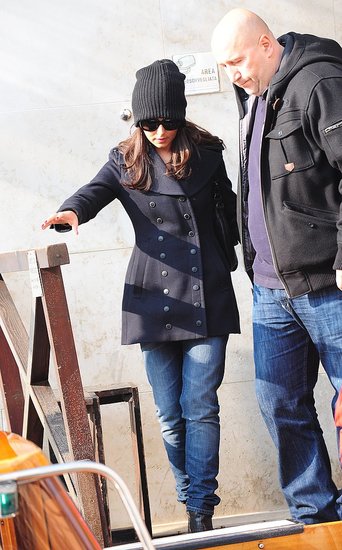 Pictures of New US X Factor Judge Cheryl Cole in Venice
