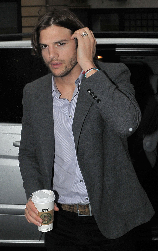 Ashton Kutcher Attends London Interviews and Signs Autographs For No Strings Attached Ashton Kutcher Attends London Interviews and Signs Autographs For No Strings Attached