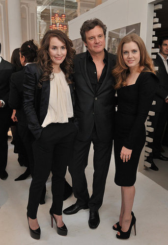 Pictures of Colin Firth, Amy Adams, Noomi Rapace, Jesse Eisenberg and More at BAFTA Nominees Party in London