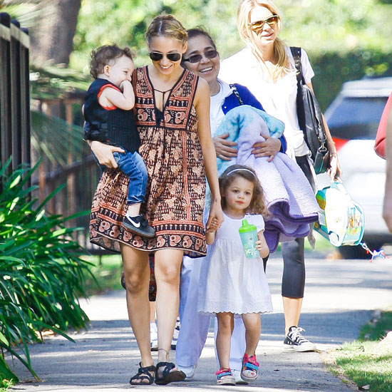 Nicole Richie Spends Valentine's Weekend With Her Two Sweets Nicole Richie Spends Valentine's Weekend With Her Two Sweets