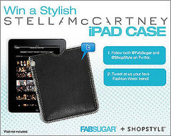 FabSugar and ShopStyle Stella McCartney iPad Case Giveaway