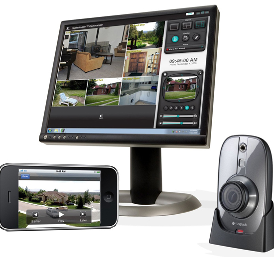 Logitech Alert System For Monitoring Home and Kids Logitech Alert System For Monitoring Home and Kids