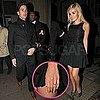 Pictures of Katherine Jenkinss Engagement Ring on Night Out With Fiance Gethin Jones
