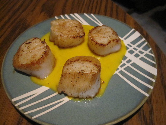 Saffron Scallops