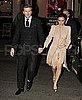 Pictures of David and Pregnant Victoria Beckham on a Valentine's Day Date
