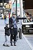 Pictures of Naomi Watts and Sasha Schreiber Hailing a Cab in NYC