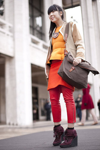 NYFW Street Style — Spotted With a Pop of Color! NYFW Street Style — Spotted With a Pop of Color!