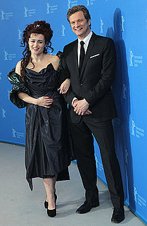 Fotos von Colin Firth, Helena Bonham Carter und Tom Hooper bei der Berlinale für The King's Speech