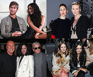 Chace Crawford, Vanessa Hudgens, Olivia Palermo and More Front Row Celebrities at 2011 Fall New York Fashion Week