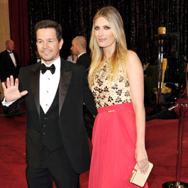 Rhea Durham Oscars 2011 With Mark Wahlberg