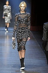 Fall 2011 Milan Fashion Week: Dolce & Gabbana Fall 2011 Milan Fashion Week: Dolce & Gabbana